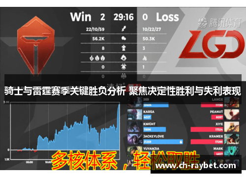 骑士与雷霆赛季关键胜负分析 聚焦决定性胜利与失利表现